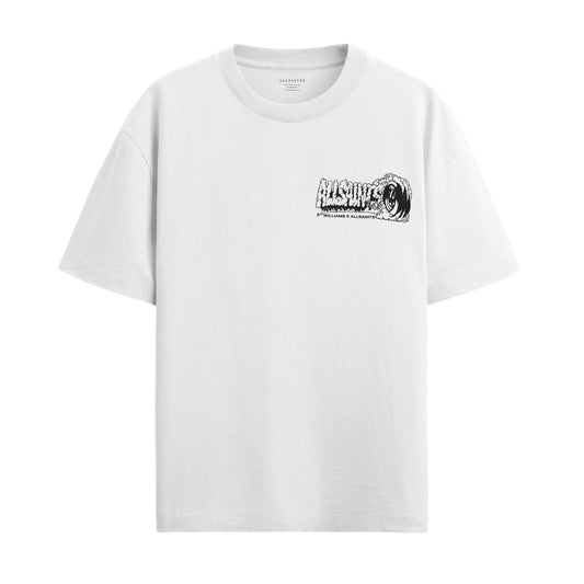 ALL SAINTS - BURNOUT WHITE