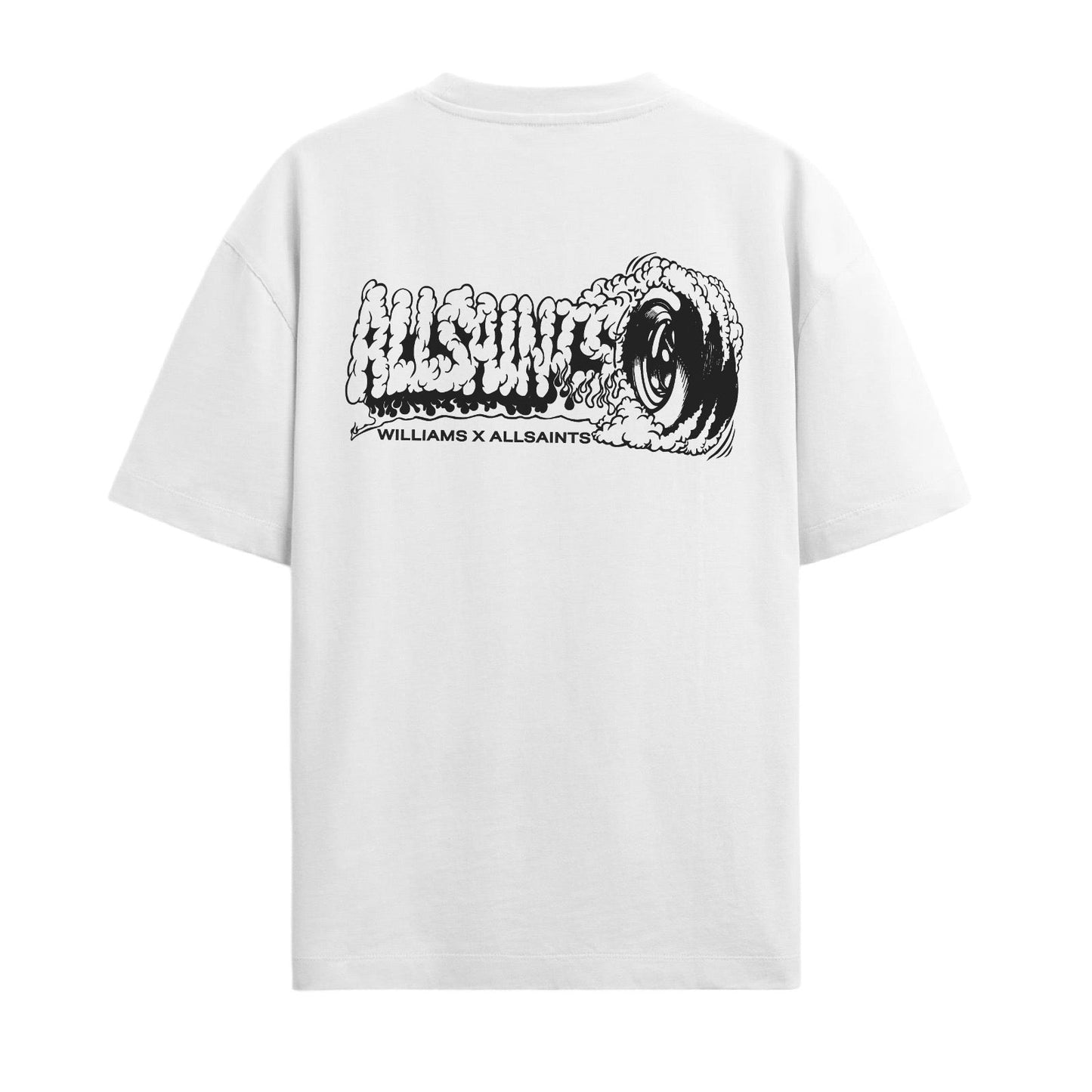 ALL SAINTS - BURNOUT WHITE